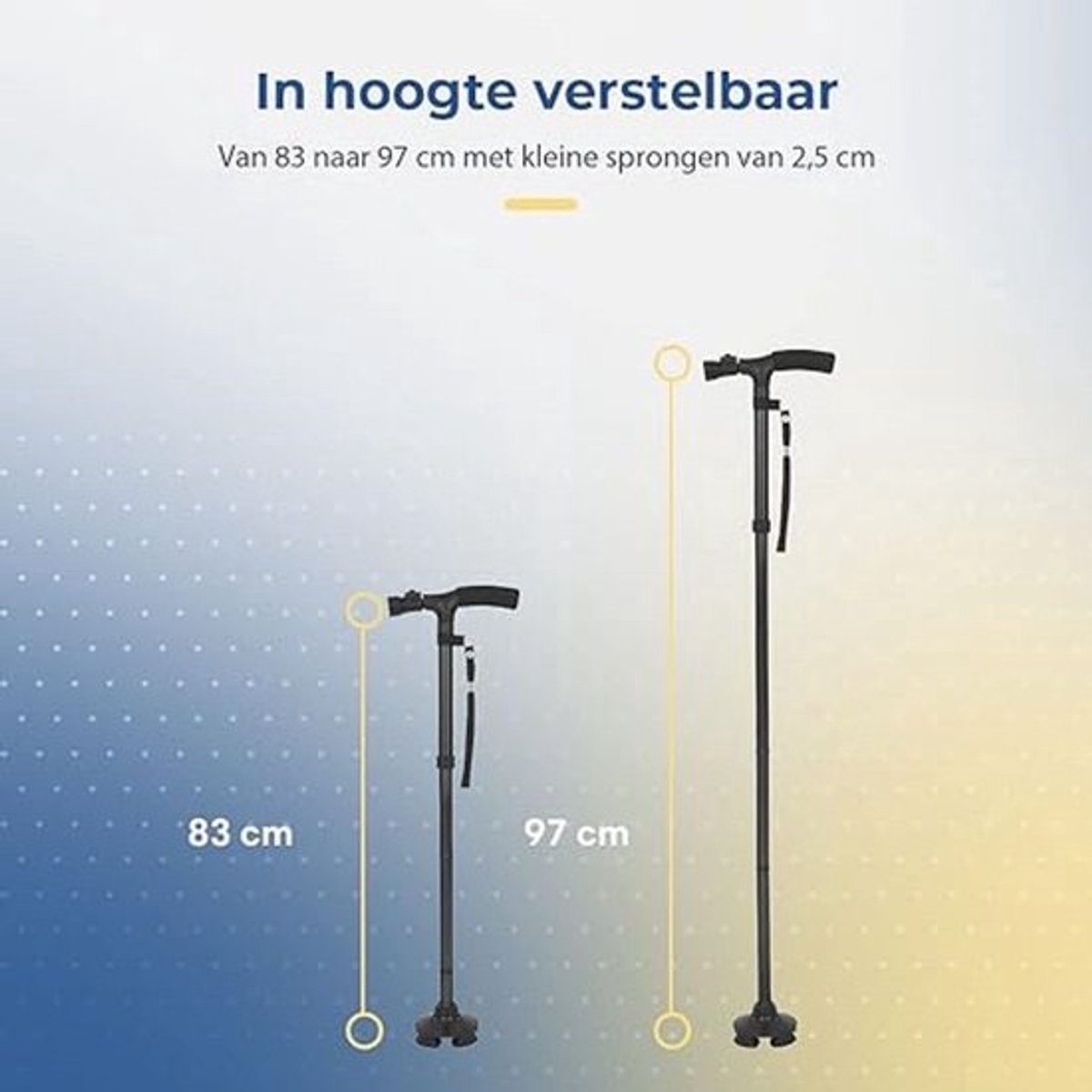 Nordic Walking-stokken - Ultralichte wandelstokken voor dames en heren