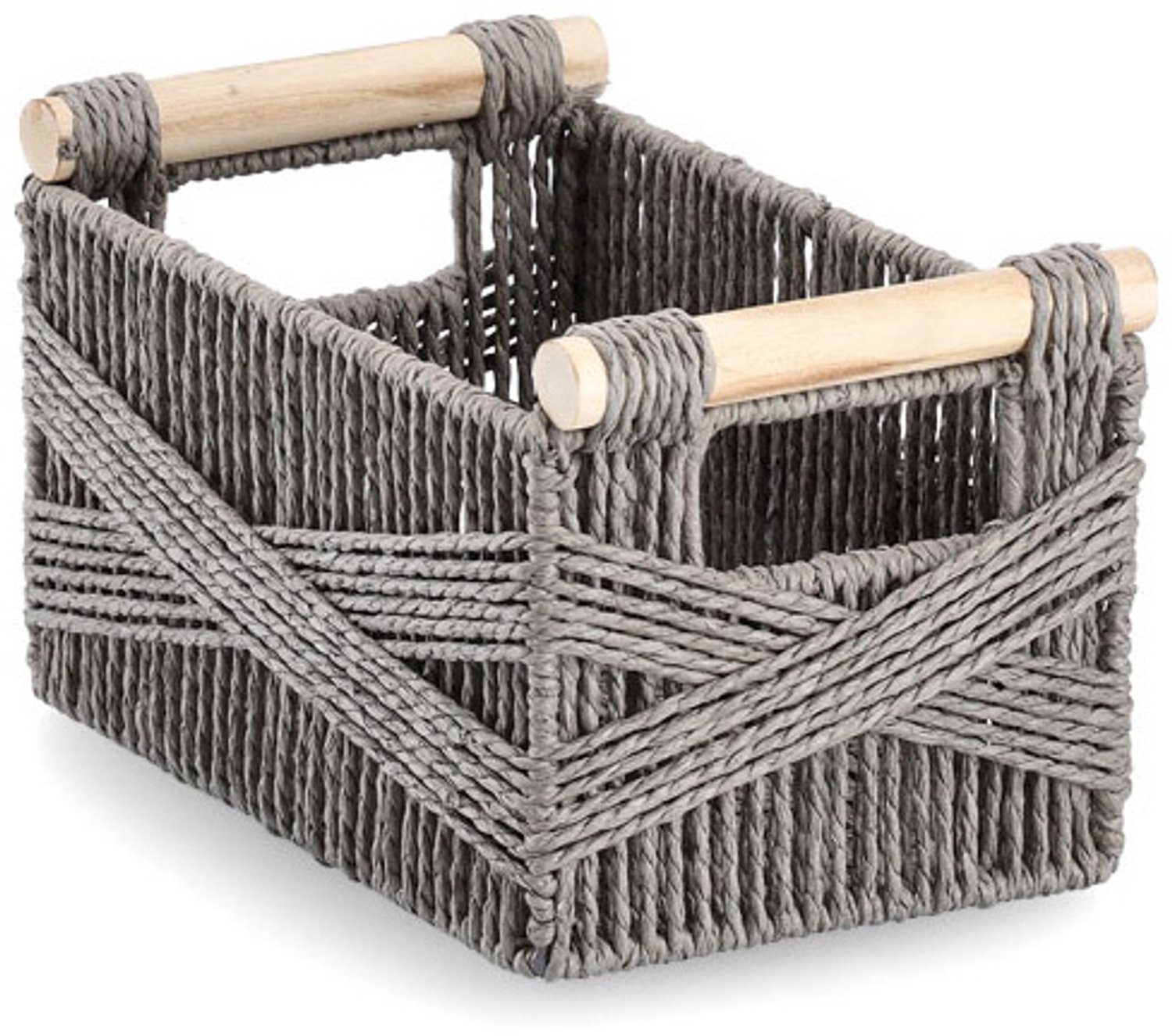 ZELLER - Mand met handvatten, 28 x 17 cm