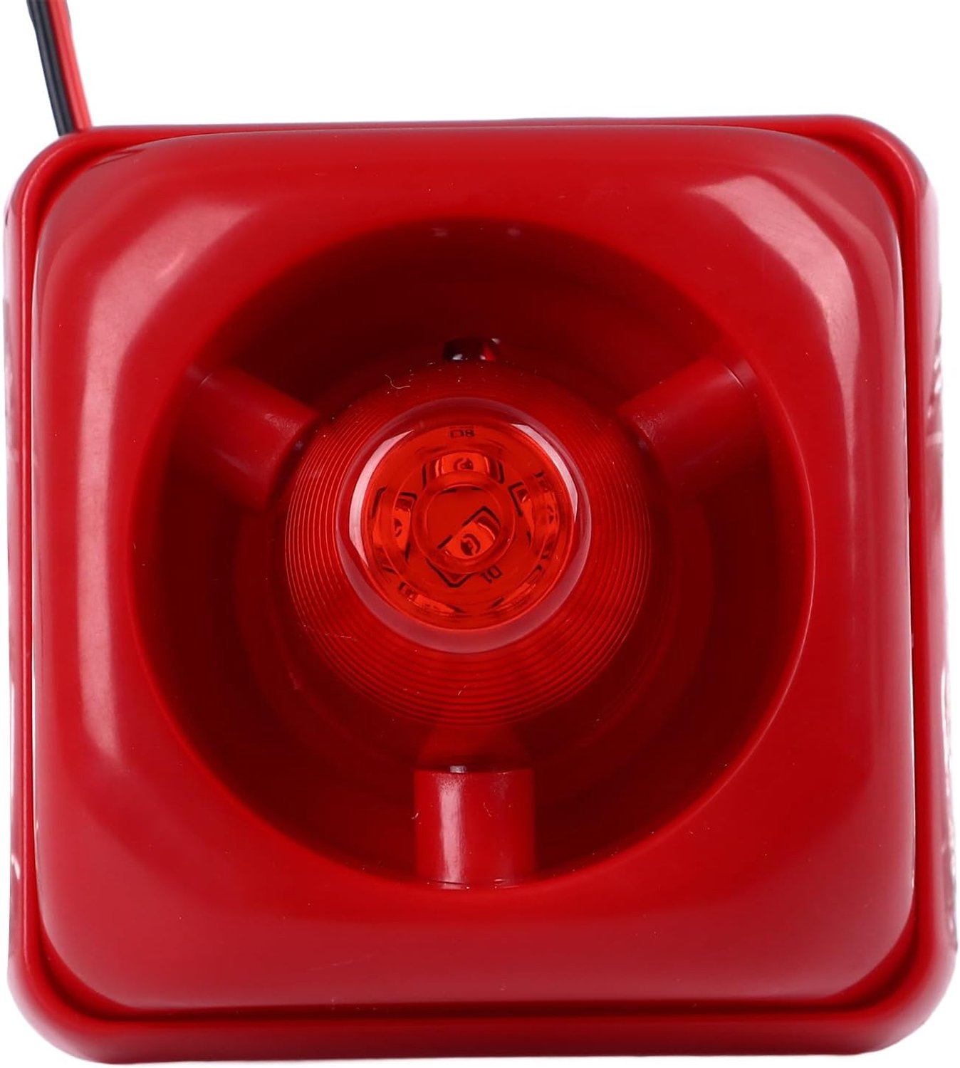 Brandalarm sirene 115dB - knipperende rode stroboscoop - noodsignaal - verbetert veiligheid - Homevero