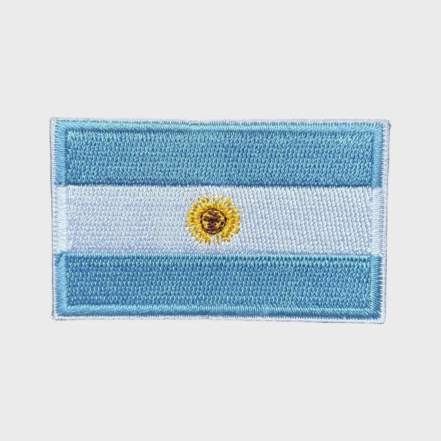 Patchy® – Argentijnse vlag Strijk Embleem Patch 6.5 x 4 cm
