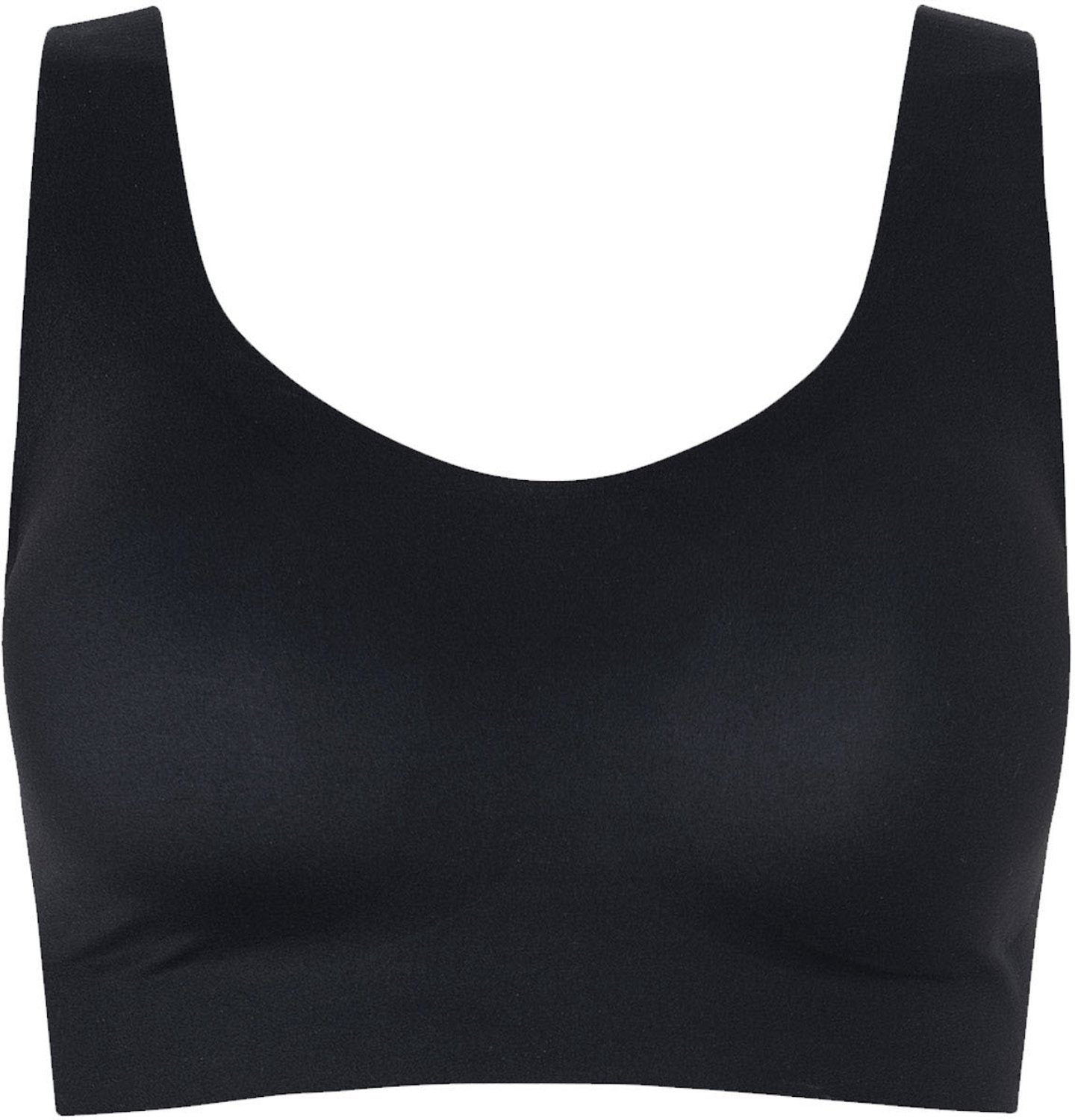 Lisca Naadloze top met pads My Silhouette zwart