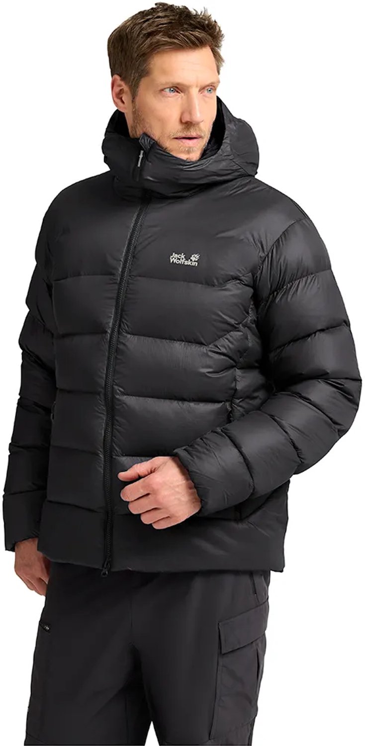 Jack Wolfskin Snowdrift Down Rds Jas Man Zwart