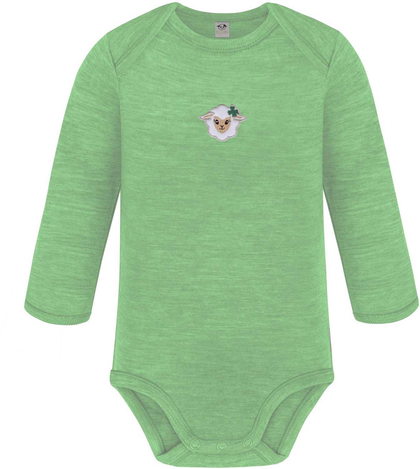 Baby-merino rompertje met lange mouwen „Auckland“