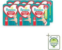 6 x Pampers – Luierbroekjes – Baby Dry Pants Maat 4 – 25 Luiers - Grootverpakking - Vaatwasstrips - Baby Luier - Droge Luier - Luier Voor Baby - Luier Maat 4 - Luier Voor 9-14 Kg