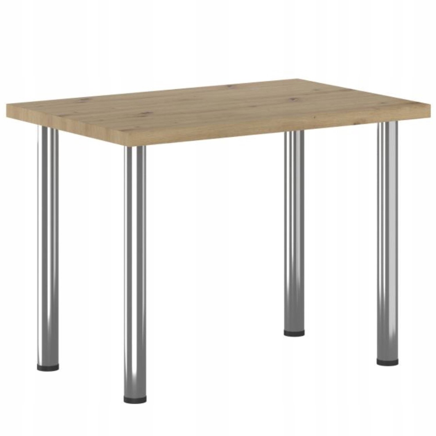 Furnitex ST(B)-FX Serie - Eettafel - 67 × 101 cm - Artisan eiken - Chromen poten