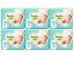 Pampers - Premium Protection - Maat P1 - <1800gr - Mega Pack - 120 luiers - Premature luiers