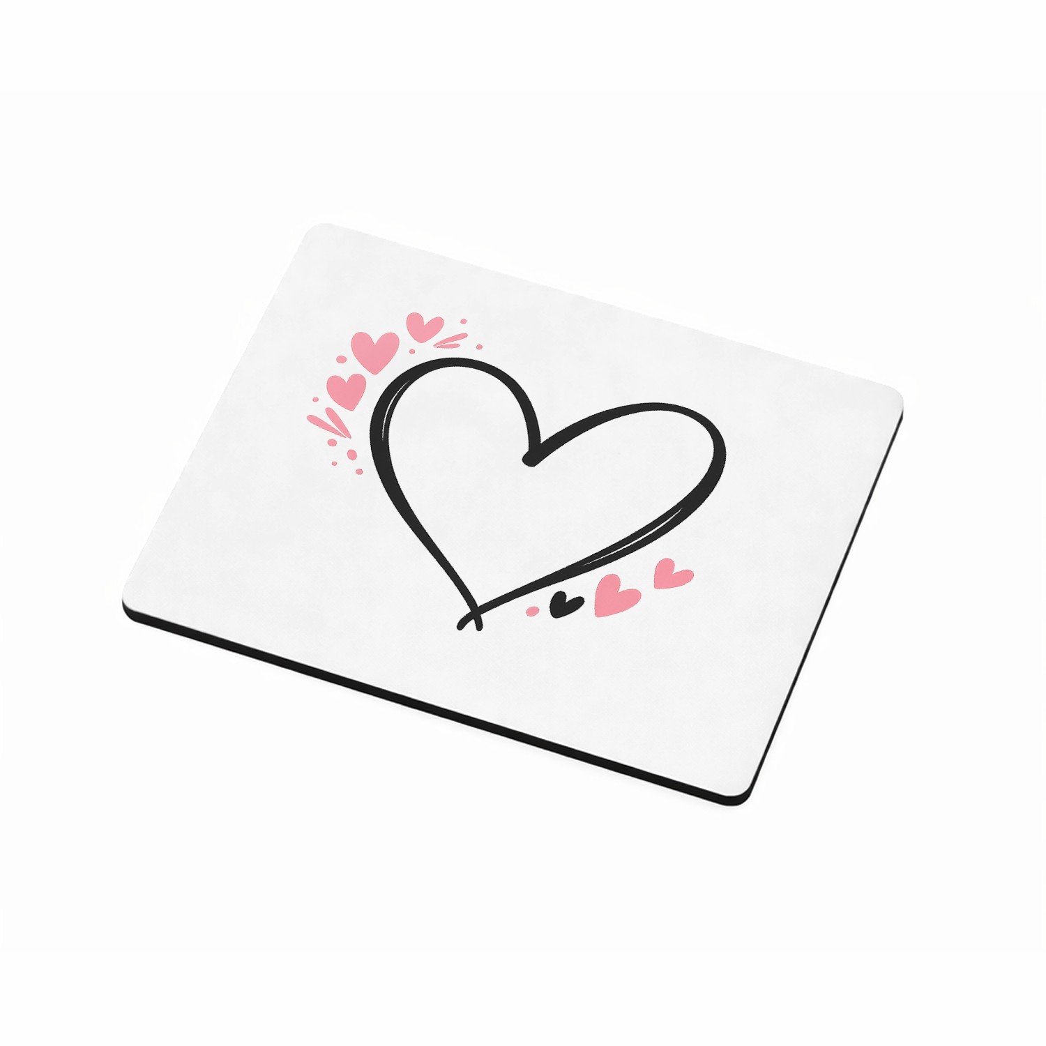 Mr Cadeautjes MDF magnetische fotolijst 9 x 7 - design Een liefdevolle handlettering met kleine sterren en zachte s | cadeau Wit