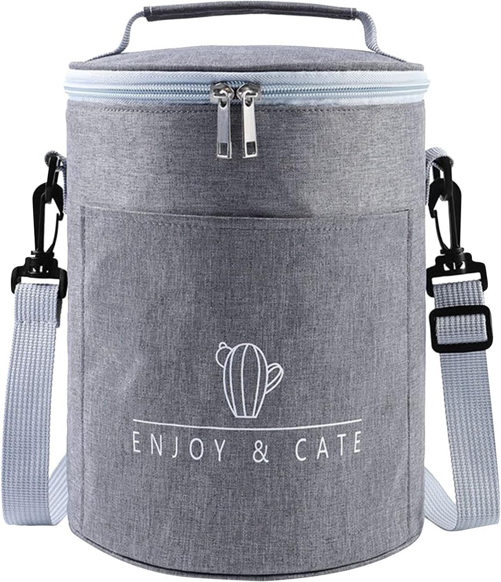 Isolerende Koeltas van 9 Liter, Perfect voor Lunch en Picknick, Verstelbare Schouderbanden