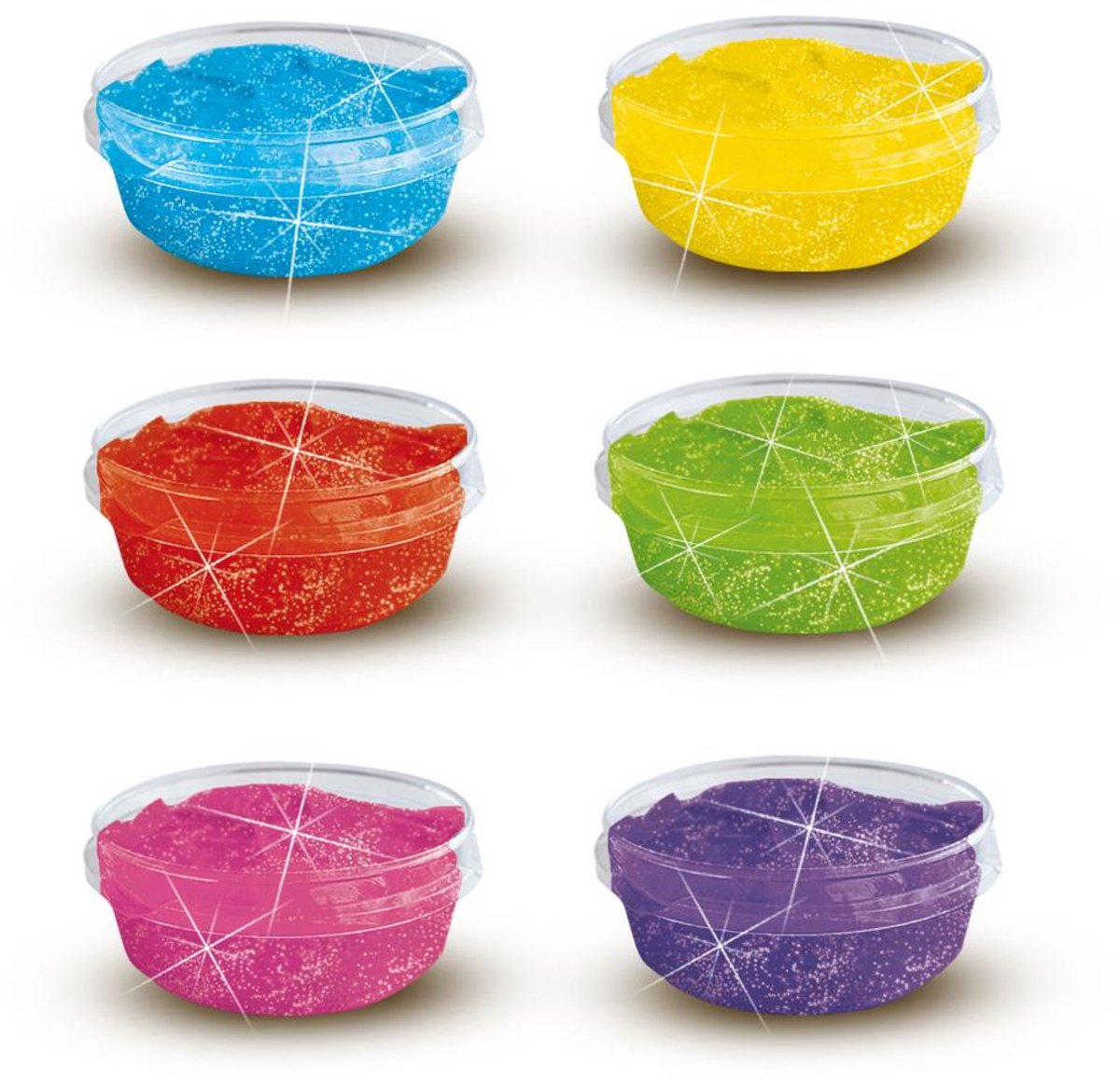 SES Creative Plakkaatverf - Glitter 6 Kleuren - Vanaf 3 Jaar - 6 x 45 ml - Knutselen - Glutenvrij - Schoencadeautjes Sinterklaas — afbeelding 6