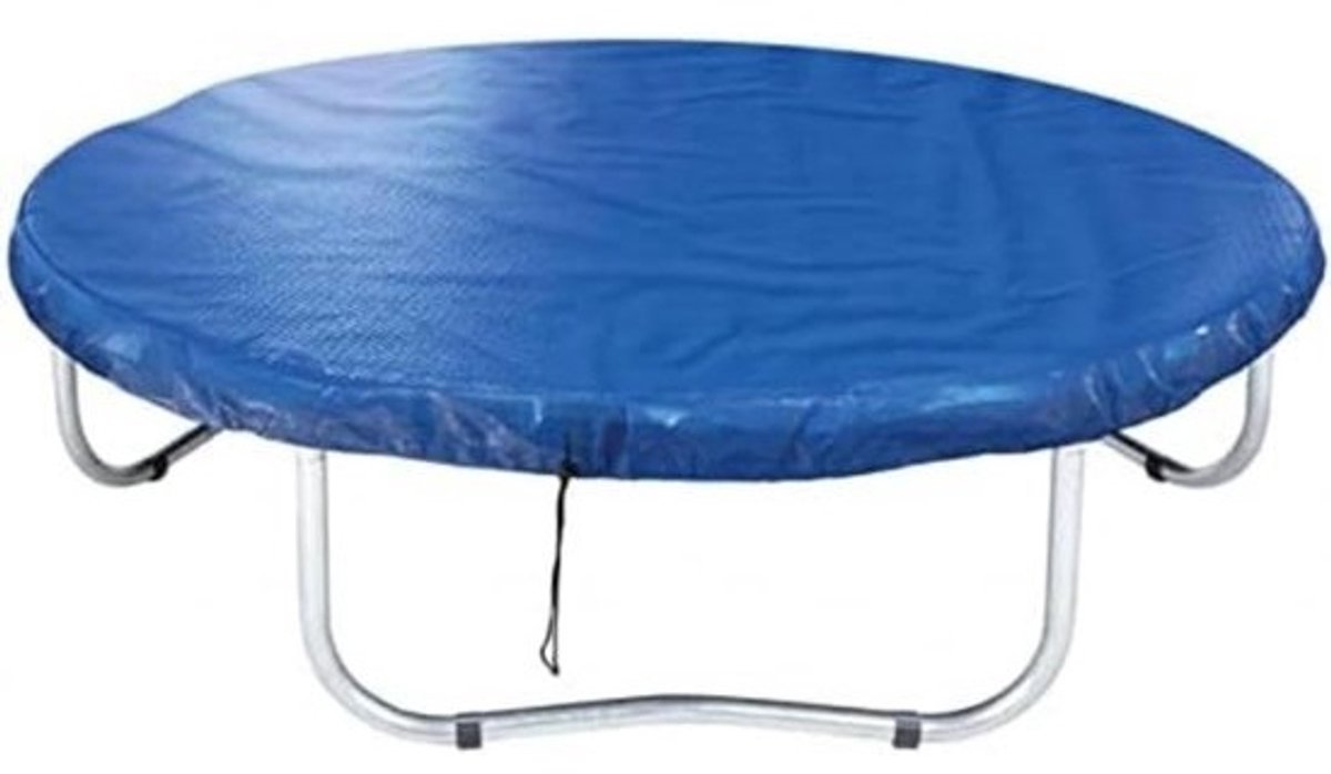 Trampolineafdekhoes - Outdoorbeschermhoes - Bescherming voor buiten - Waterdicht - uv-bestendig - 366 cm diameter - Blauw
