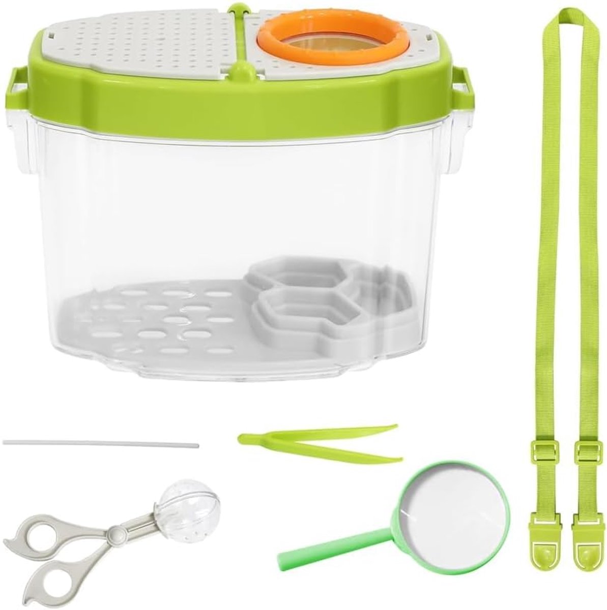 Insectenvangset - Complete exploratieset - Inclusief loep en pincet - Perfect voor natuuronderzoek - ShopVlot
