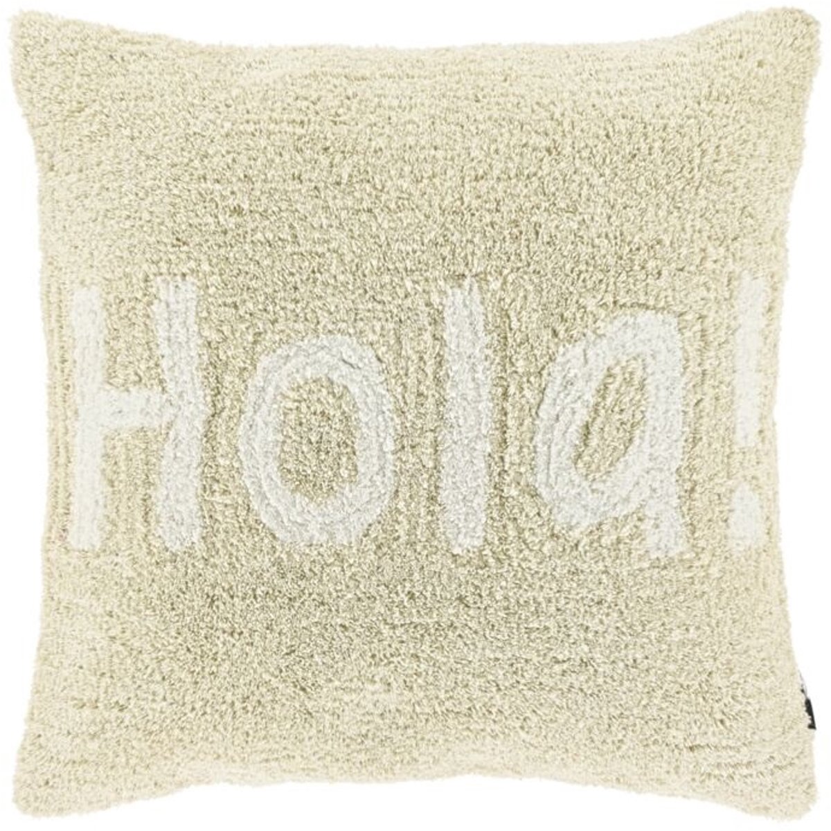 Unique Living Sierkussen Hola - Dove White - 45x45cm Wit