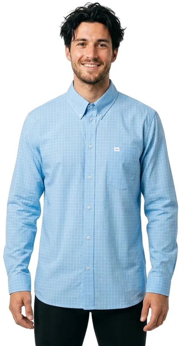 Makia Edition Overhemd Met Lange Mouwen Blauw M Man
