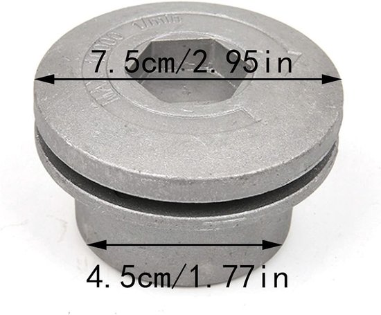 Dubbele Hoofd Grasmaaier Accessoires, Benzine Bosmaaier, Vervangingsspoel met Plat Hoofd voor Tuinonderhoud en Grasmaaien — afbeelding 3