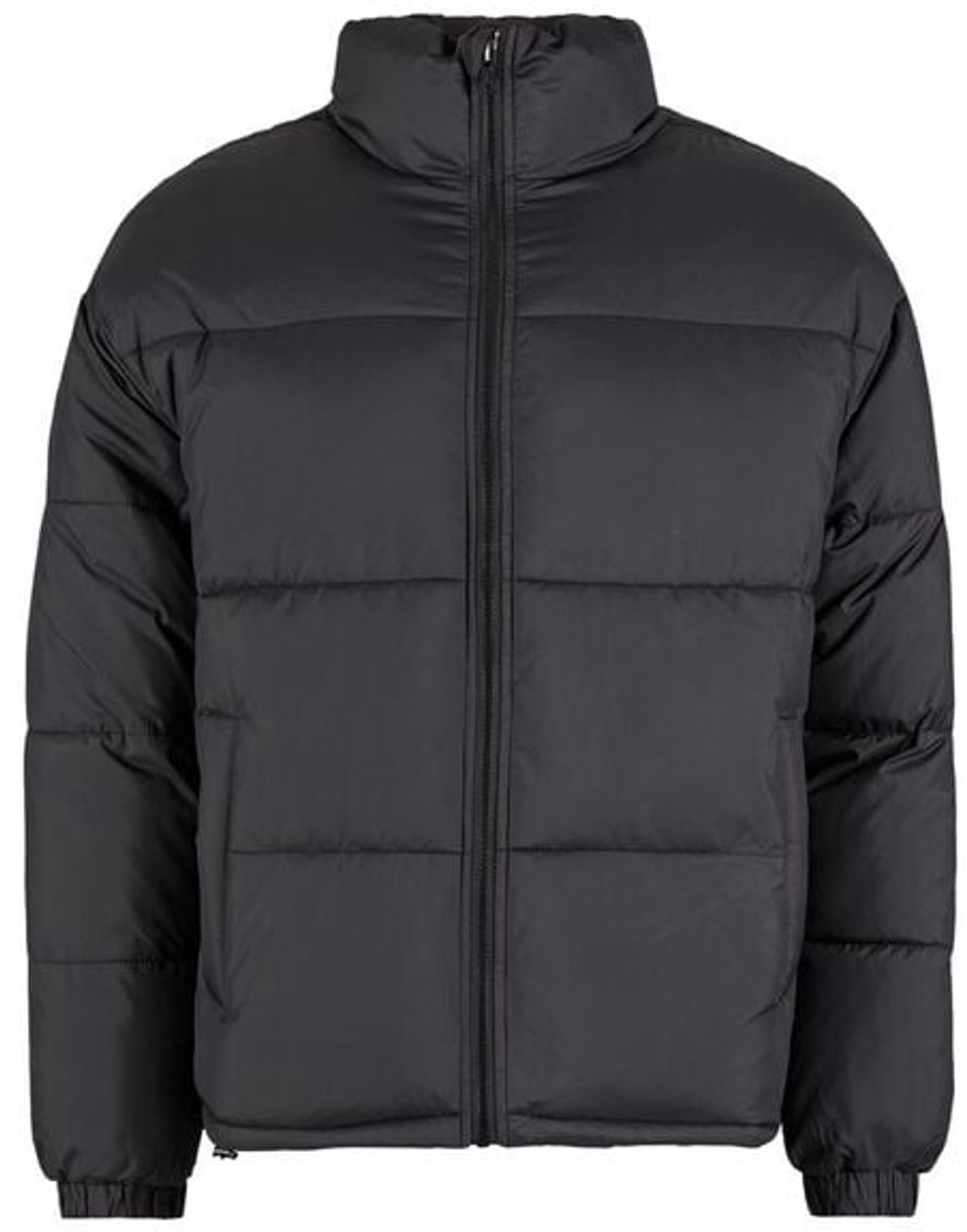 Urban Classics Basic Puffer Jacket Heren Tussenseizoensjas – XL Grijs
