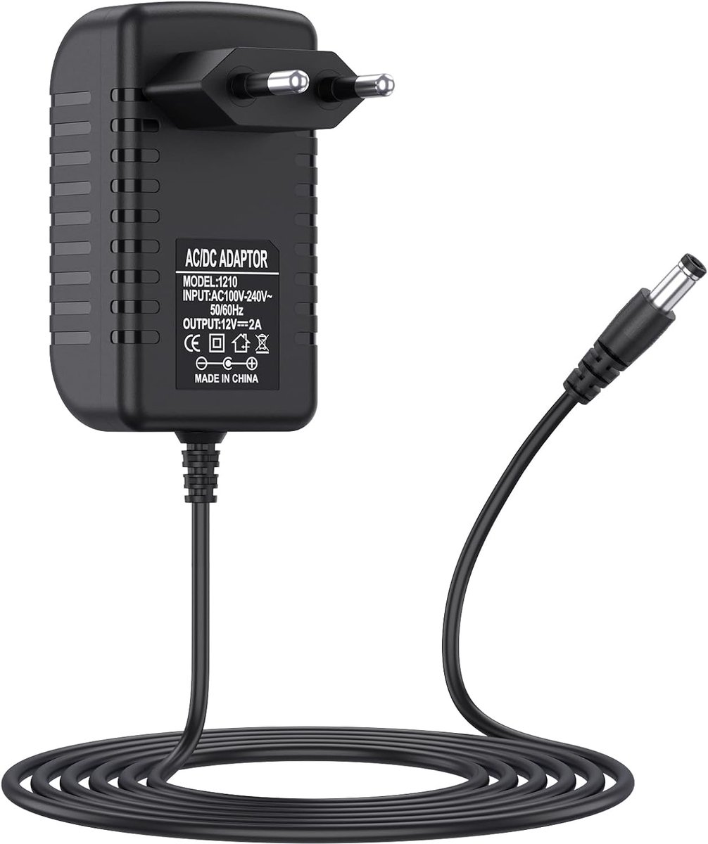 Power adapter 12V 2A AC 100-240V for LED strips and router - ShopVlot