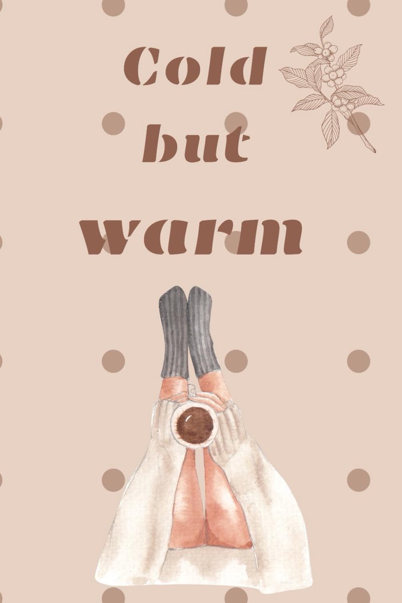 Cold but warm: Lined notebook, planner, journal with 120 pages - ShopVlot