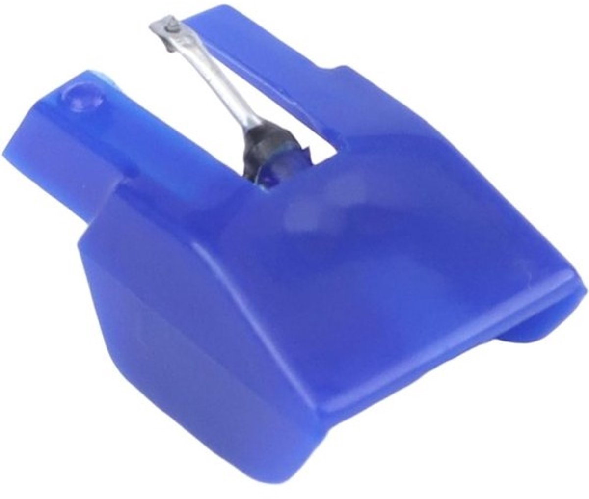 Platenspelernaald - Vervangende naald - Muziek luisteren - Verbeterde geluidskwaliteit - 6 x 5 x 4 cm - Blauw