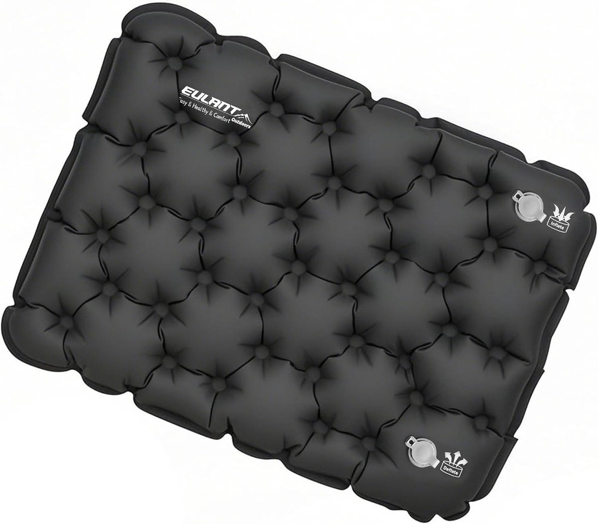 Opblaasbaar Zitkussen voor Comfortabel Zitten, Waterdicht en Draagbaar, Ideaal voor Kamperen, Reizen en Buitenactiviteiten