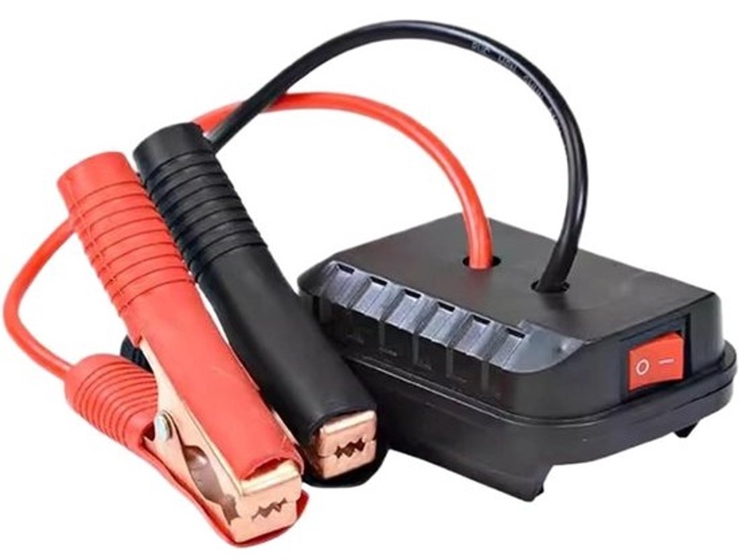 Auto Batterij Starter - Jumpstarter - Motor Starten - Draagbare Adapter - Compact Formaat - Zwart