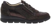 Dames Sneakers Waldlaufer H-bruni Darkbrown 902001 Donkerbruin - Maat 39