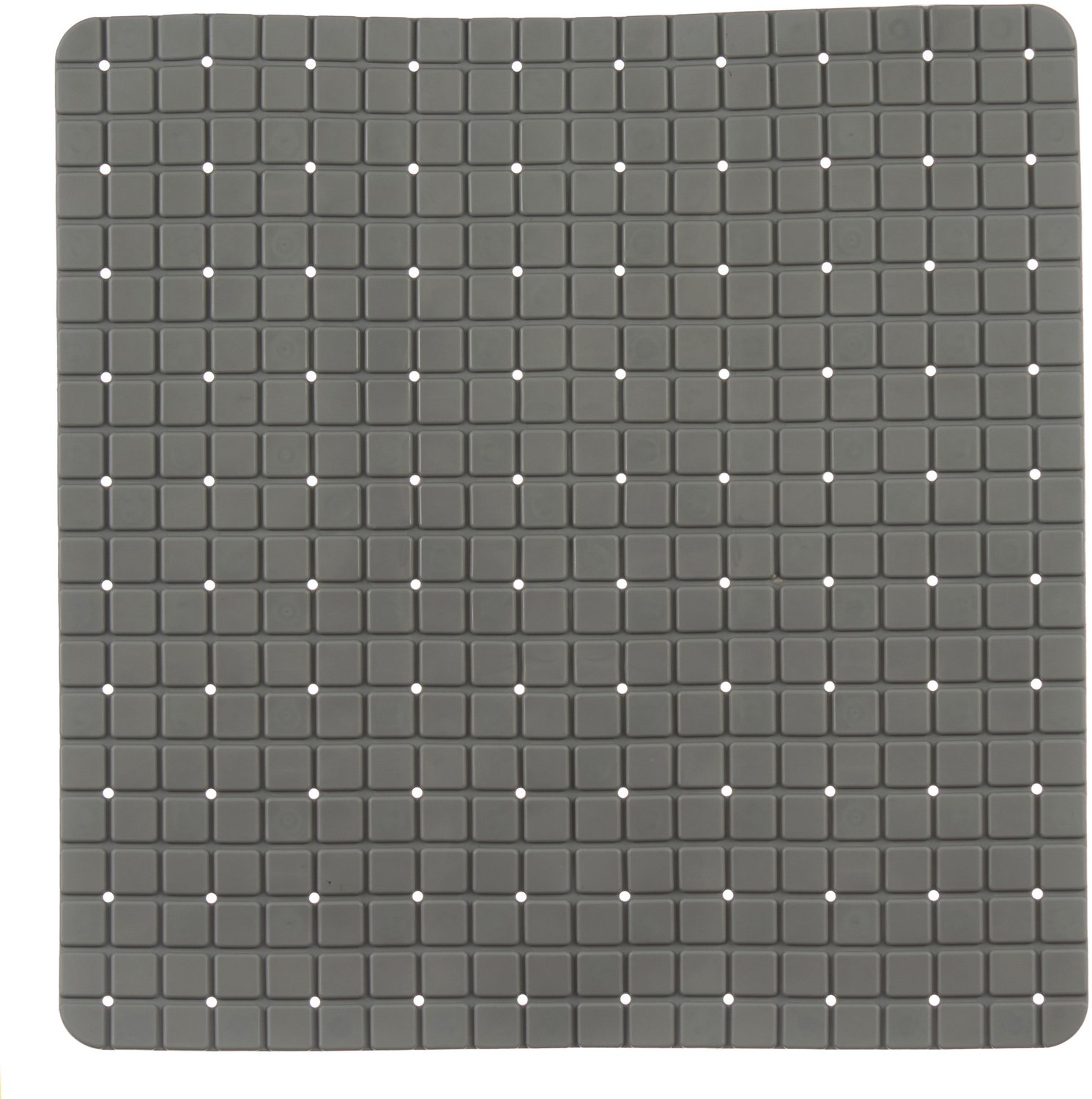 Berilo - Antislip badkamermat BRICK, 50 x 50 cm - grijs