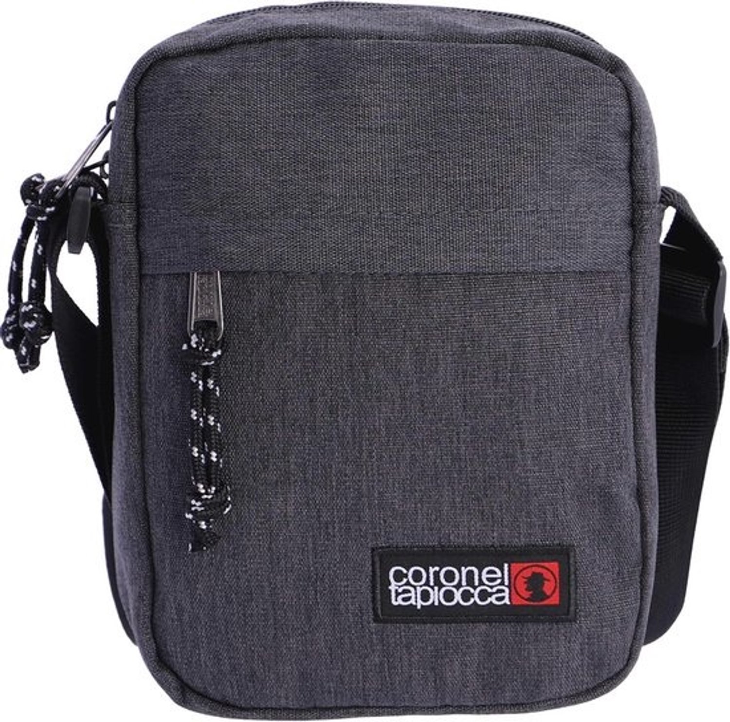 Coronel Tapiocca Bolso Para Hombre Bolso Bandolera - Coronel Tapiocca Casual Bolsillos Y Cremallera Urban Men's Urban Shoulder Bag (1-Pack), Grey, schoudertas
