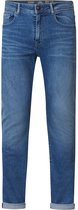 Petrol Industries Heren Jeans Slim Fit Seaham - Spijkerbroek - Essentials Collection - Blauw - Maat W33L34