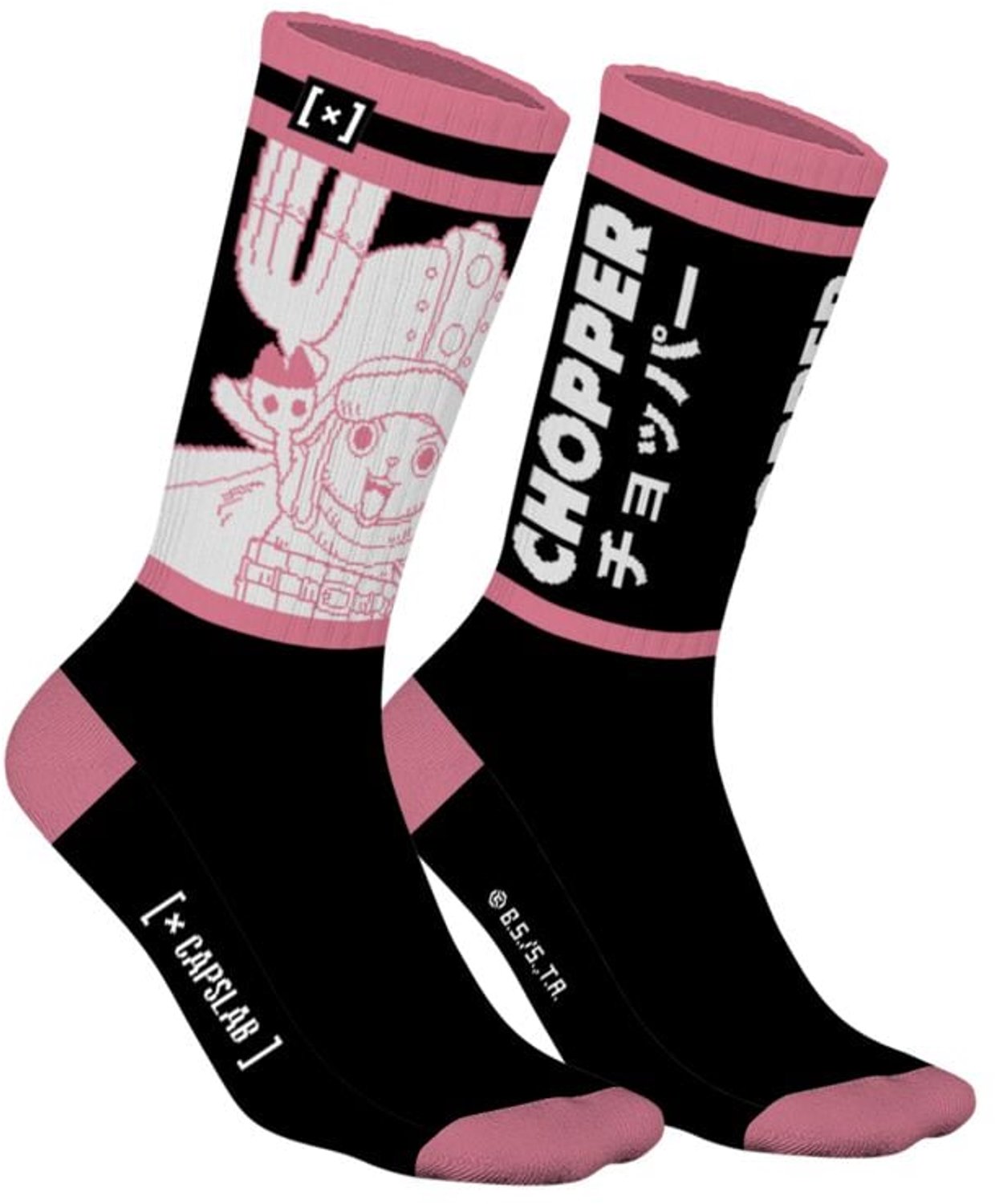 One Piece CAPSLAB - Chopper Unisex Sokken - meerkleurig - EU 39-42