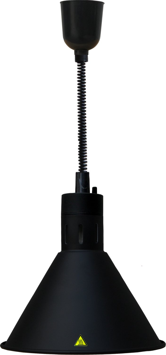 Warmhoudlamp Chefs Heat-02 Zwart - Combisteel - 7455.1810