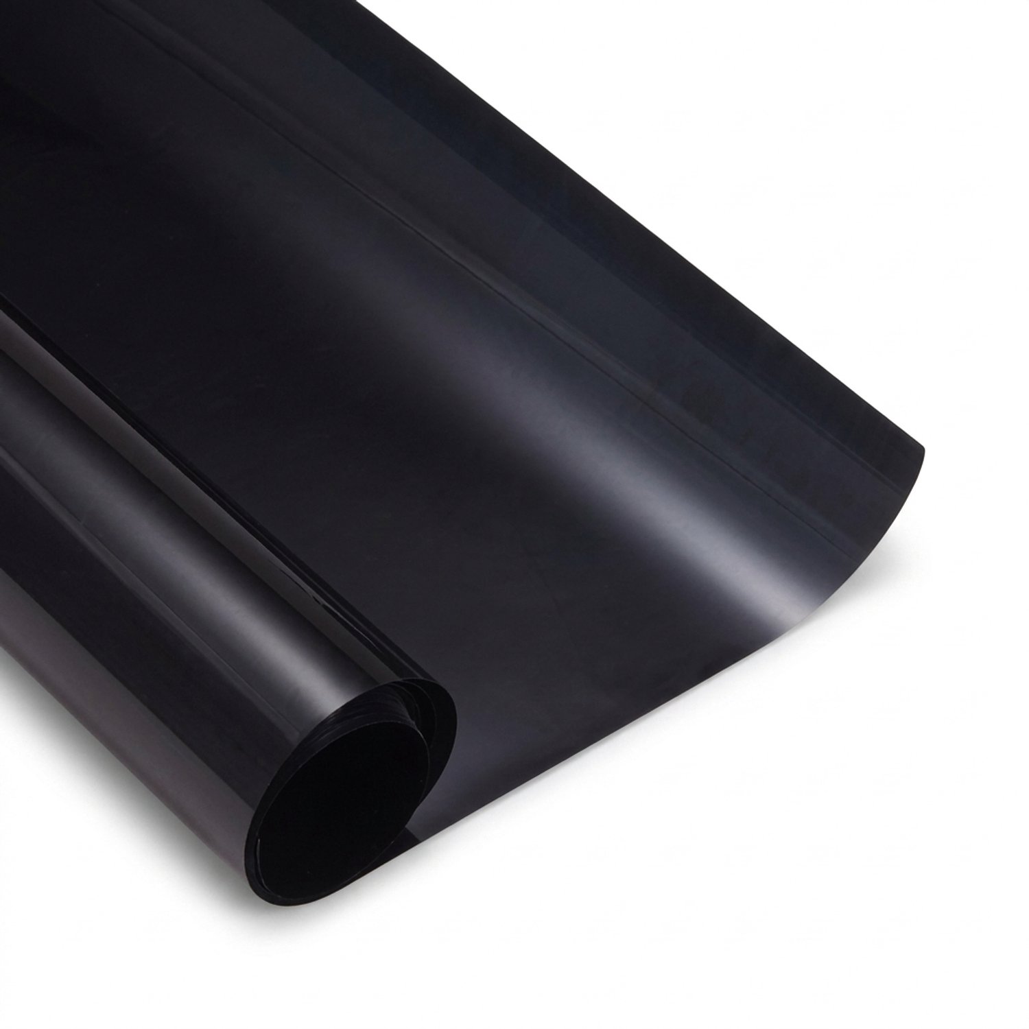 WiseGoods Blindeerfolie Auto op Maat - Zonwerende Raamfolie Autoruit - Window Tint Folie Zonnescherm - Zwart 50x300 cm