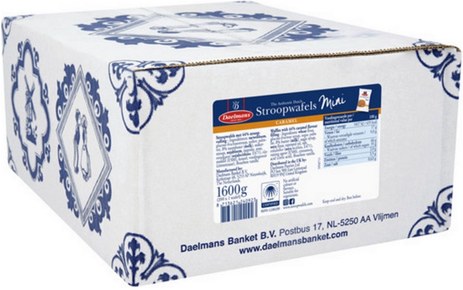 Daelmans | Ministroopwafel | 200 stuks