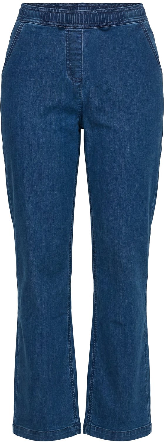 Ulla Popken - Dames - Jeans Mandy - Donkerblauw denim - Maat 50