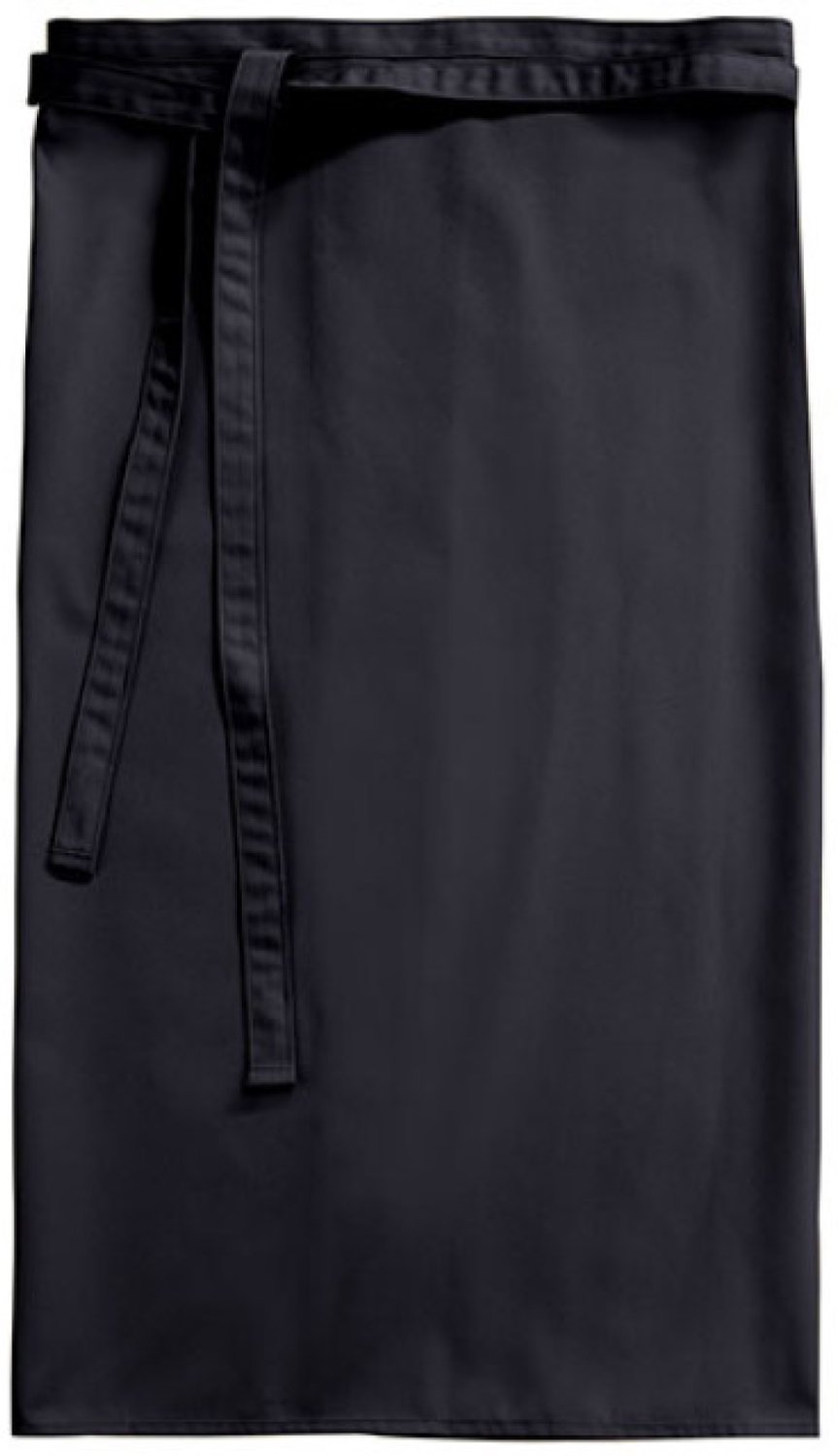 CG Workwear Bistro Apron Roma 80 GreeNature CGW0122 - Raven - 80 x 100 cm