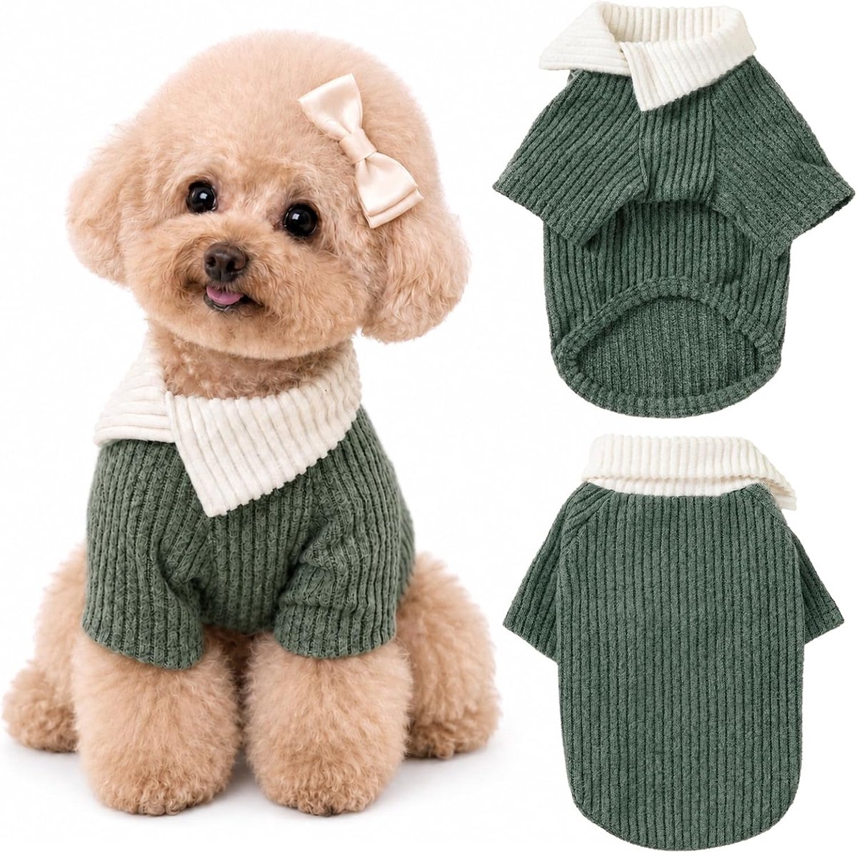 Hondentrui voor kleine, middelgrote honden (groen, XL (9-13,5 kg))