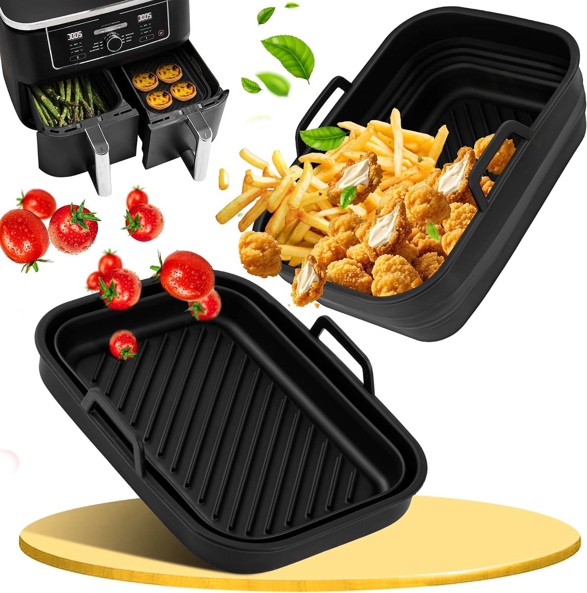 Siliconen vorm Air Fryer Ninja plat Airfryer DZ400EU 9,5 l AF400EUCP
