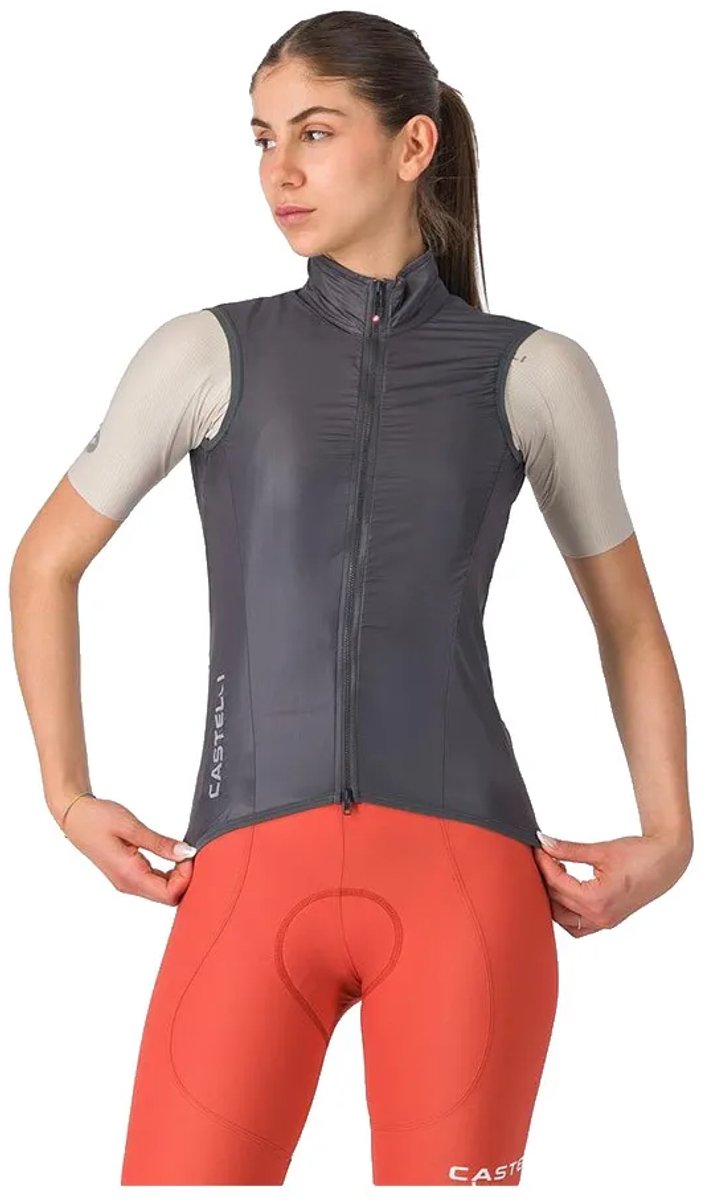 Castelli Aria 2 Gilet Grijs M Vrouw