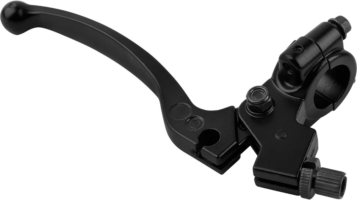 Clutch Lever Brake Lever, 22mm Motorcycle Brake Lever 7/8 Inch Handlebar Foldable with Perch for 50CC - ShopVlot