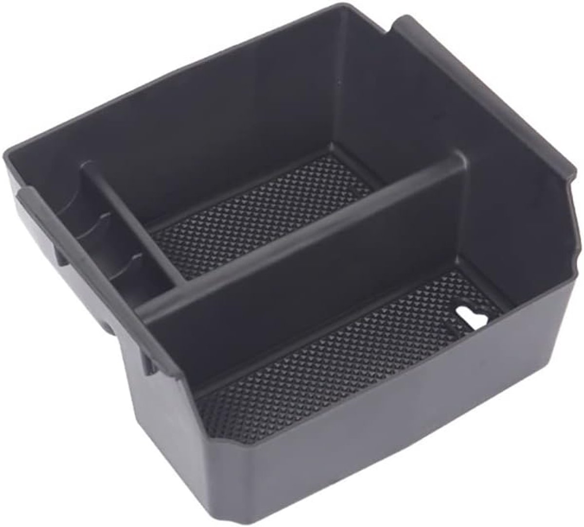 Dailygoods- Console Opbergbox Geschikt voor Jeep Wrangler JK/JKU - Opbergdoos - Ruime Opbergruimte - Duurzaam - Zwart - Inclusief Accessoires