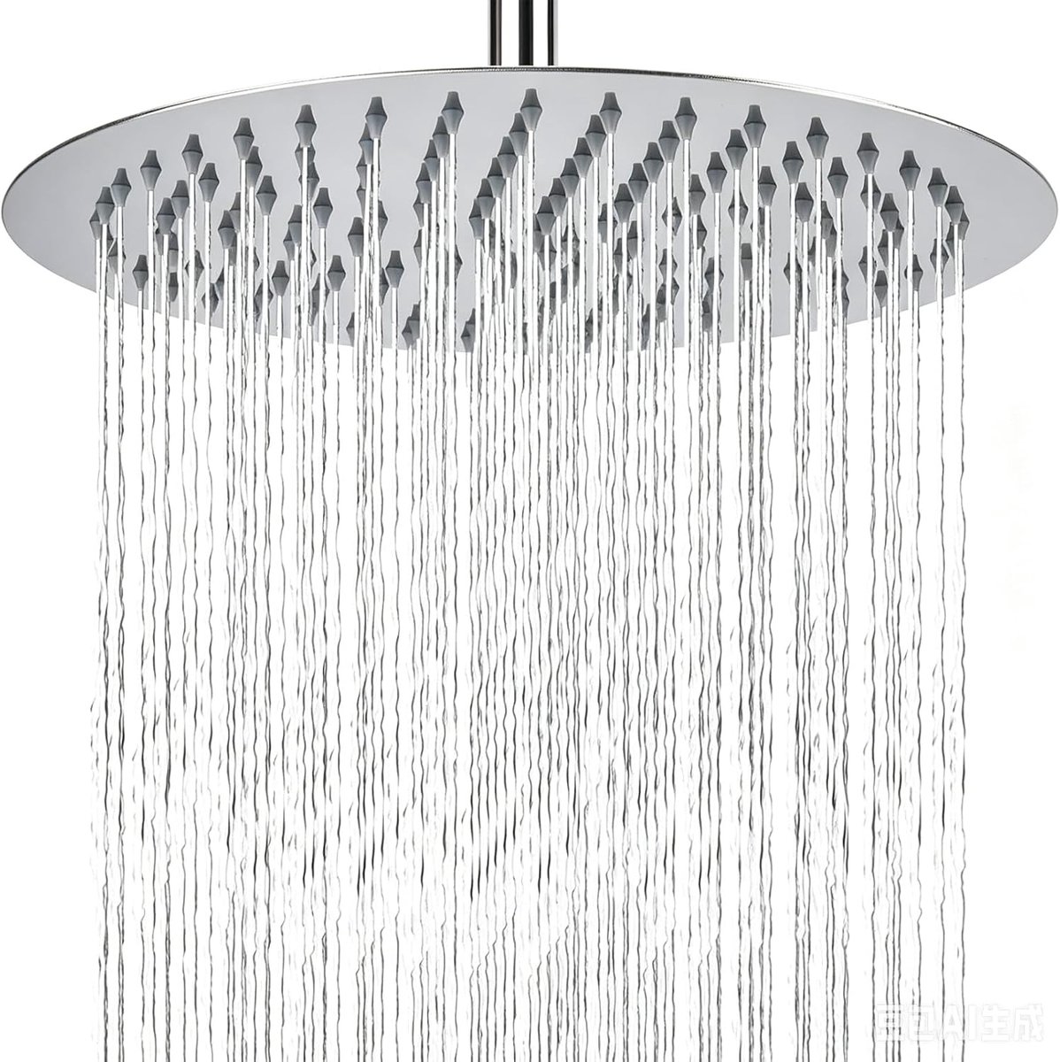 Regendouche 30cm – Chroom, zelfreinigend, hoge druk, wand/plafond - ShopVlot
