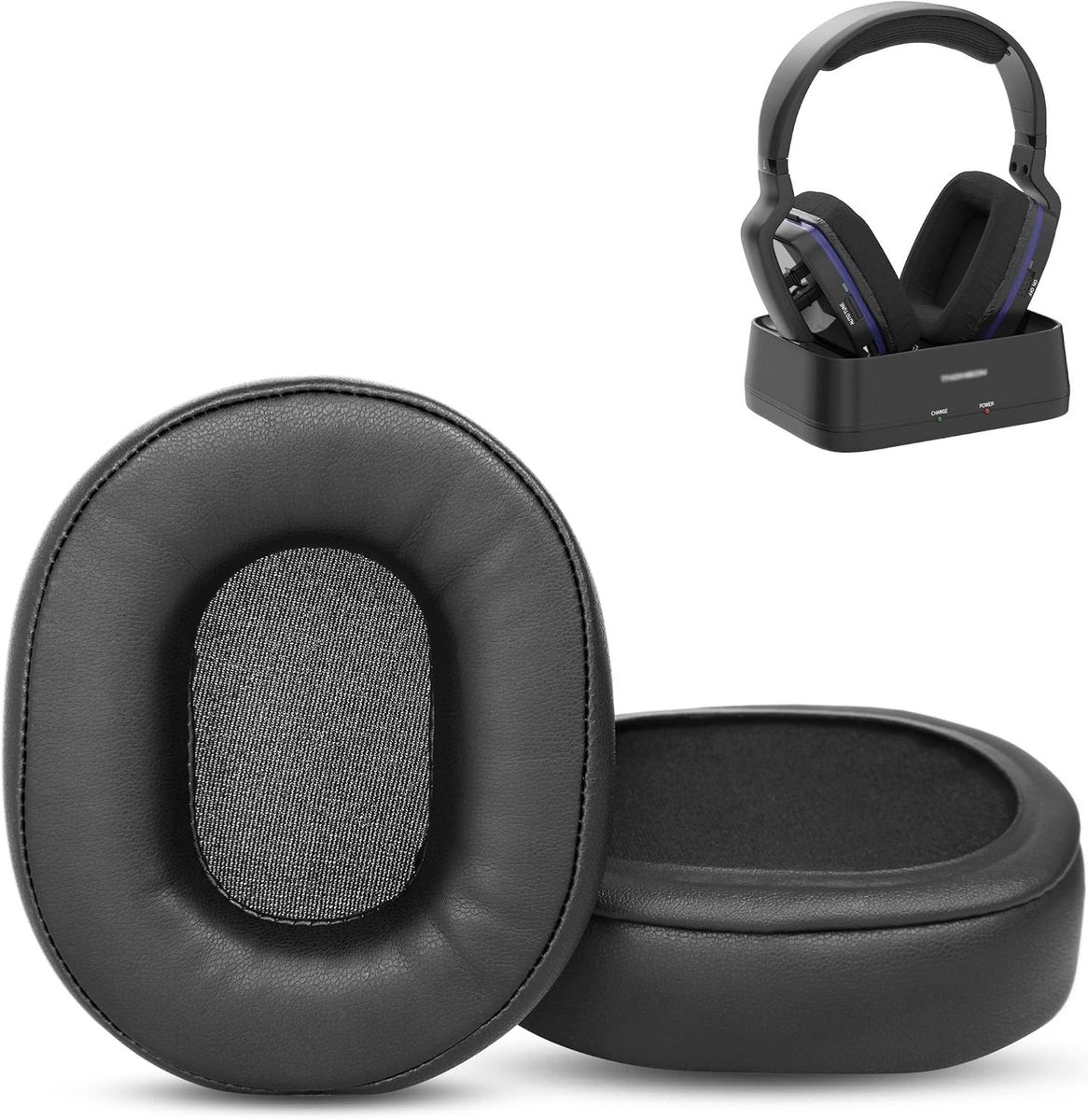 Ear Pads Compatible with Thomson WHP3311W Thomson WHP3311BK Headphones, Replacement Pads for Ear Pads with Softer - ShopVlot