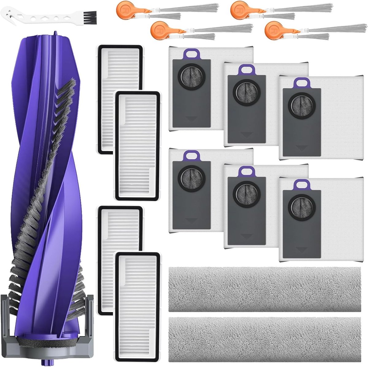 18-delige accessoireset voor Narwal Flow 2 stofzuiger