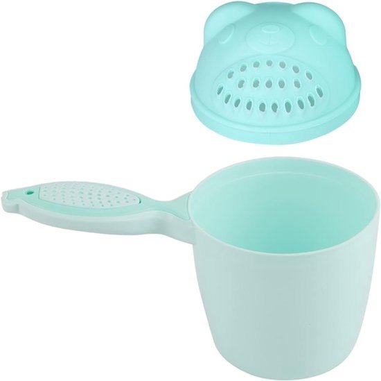 Babybadspoelbeker - Voor kinderen - Voor shampoo uitspoelen en badwater gieten - Zacht afspoelen tijdens het badderen — afbeelding 2