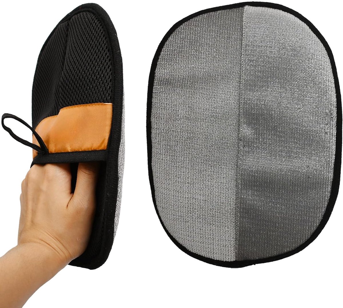 Haarverwijderhandschoenen 2-pack - Anti-statisch en herbruikbaar - Effectieve reiniging van huisdierenhaar - ShopVlot