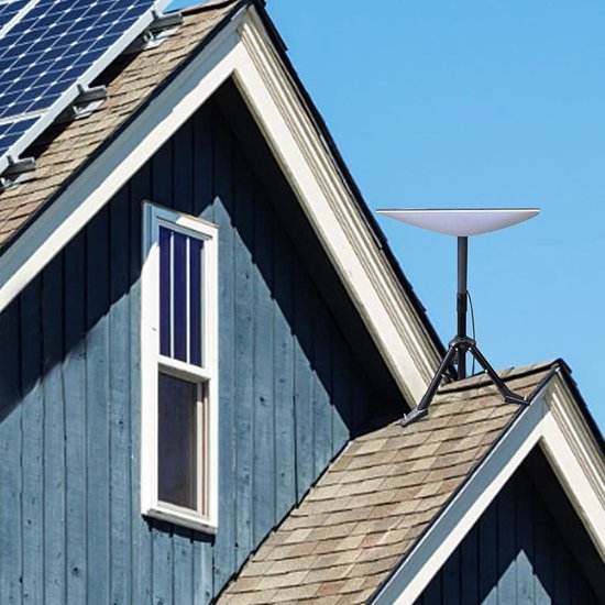 Verstelbare Vouwtripod met Stabiele Ondersteuning voor Satellietschotel, Aerial Internet en Campinggebruik, Geschikt voor RV en Daken — afbeelding 3