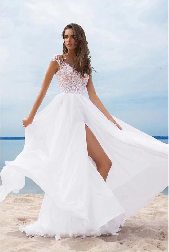 Dames Lange Trouwjurken Elegant Kant Bruidsmode Roes Prom Prinses Jurken Avondjurken Elegant Voor Bruiloft — afbeelding 4