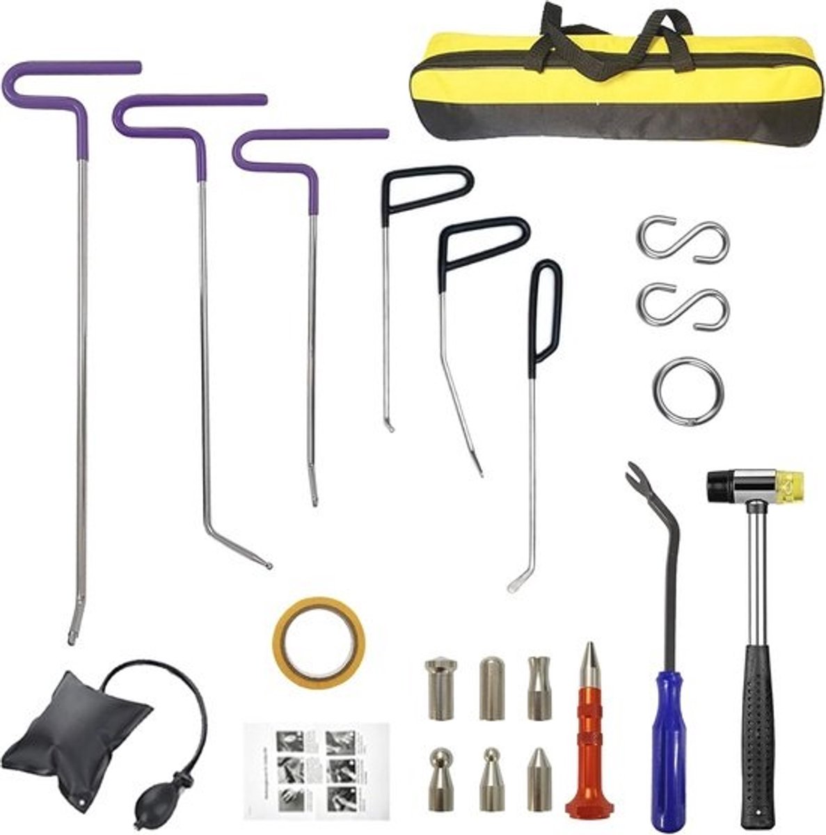Deukverwijderingsset - Voor auto's - Professionele carrosseriereparatietools