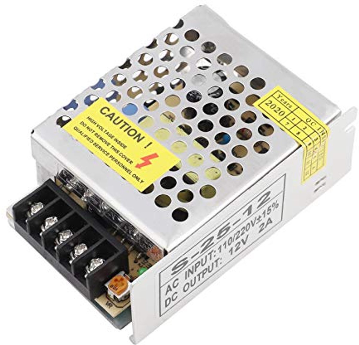 Voeding LED-, Abrasifs Abrasifs DC 12V 2A schakelnetadapter