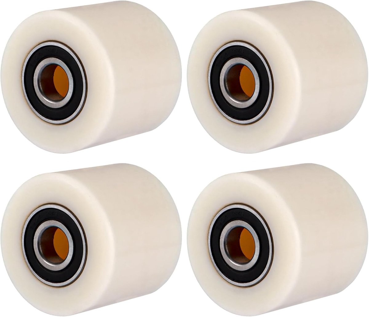 4 Stuks Vorkheftruck Wielen van Polyamide Nylon voor Betrouwbare Prestaties en Duurzaamheid