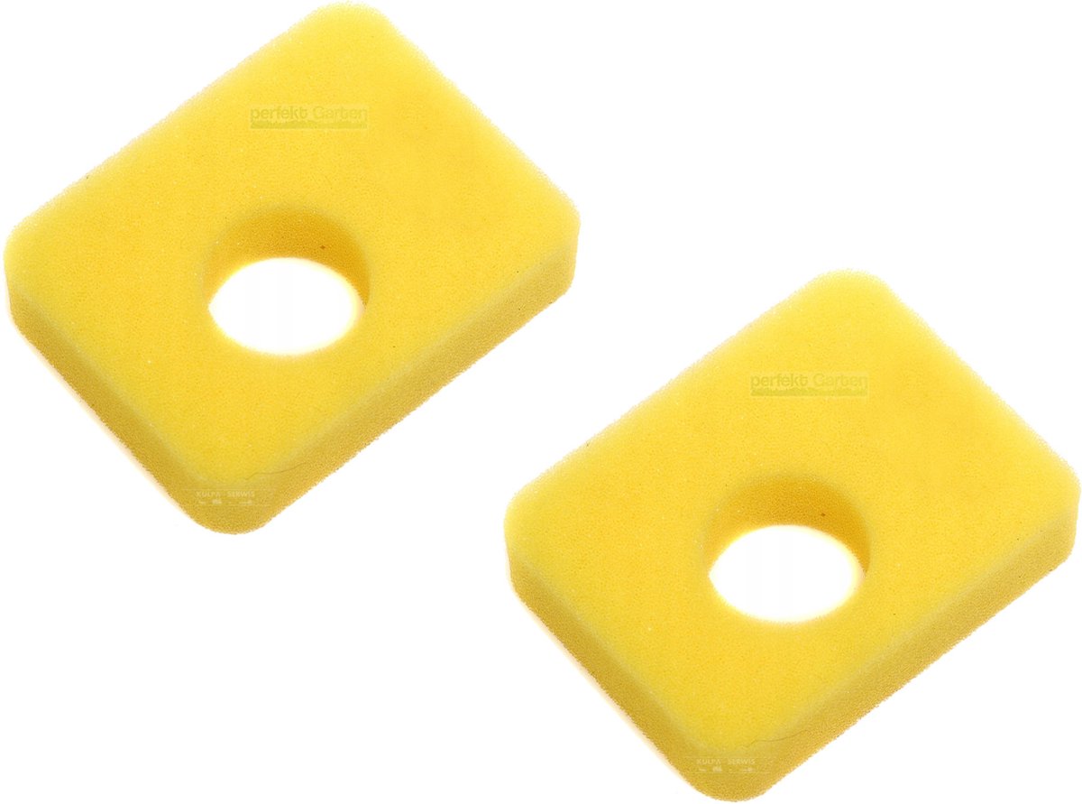 2 stuks schuimluchtfilters voor B&S / Briggs & Stratton 450E, 500E, 500OHV, 550E, 550EX, 799579